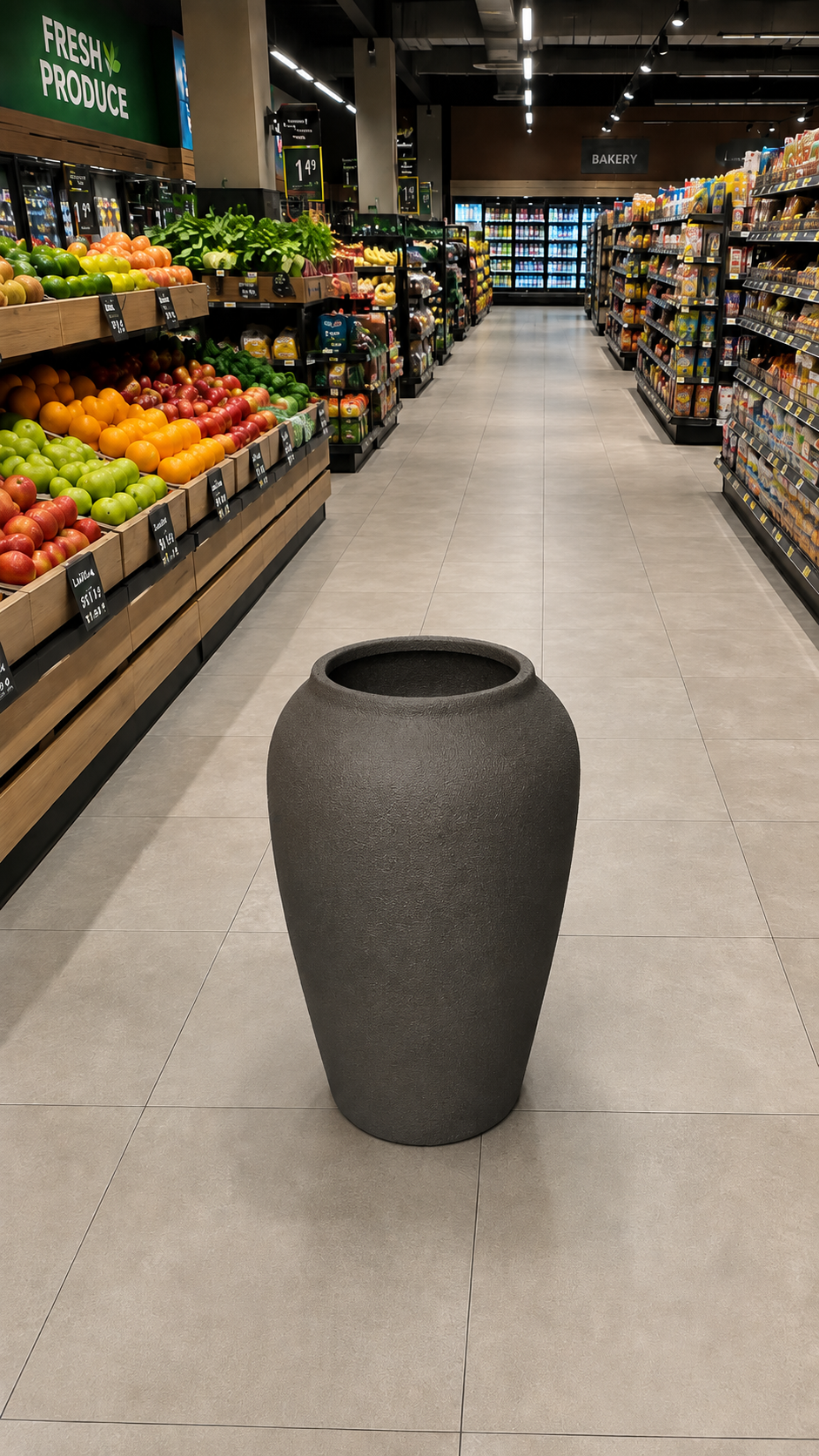 Imperia Tall FRP Planter- Small - Image